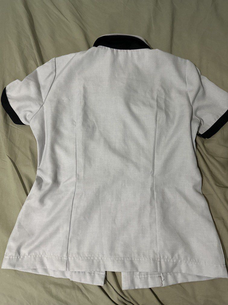 TIP blouse uniform (Category: Blouses) located in Manila. Submitted by mjoycie (Listing ID 1262806112, Image 2). Description: You can message me for more pictures MOP- Gcash, Gotyme, BPI, or any preferred mode of payment MOD- Grab, Lalamove, J&T, or your preferred courier (PickUp Loc- Tondo Manila).