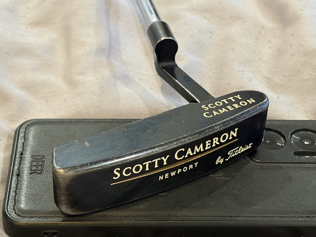 Titleist Scotty Cameron Golf Putter (Category: Other Sports Equipment and Supplies) located in Manila. Submitted by unbranded.com (Listing ID 1432790411, Image 3). Description: Titleist Scotty Cameron rare, original grip and cover, 34" .