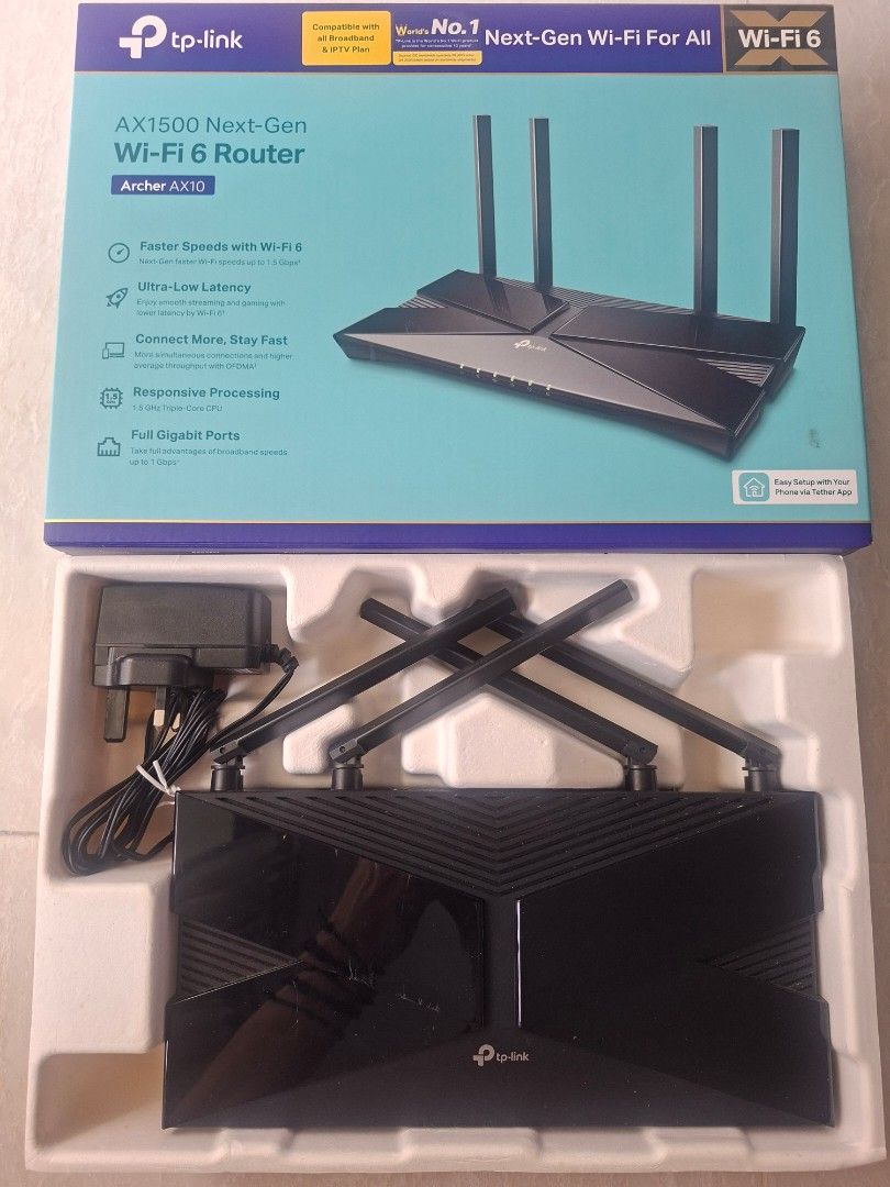 TP-Link AX1500 Next-Gen Wi-Fi 6 Router