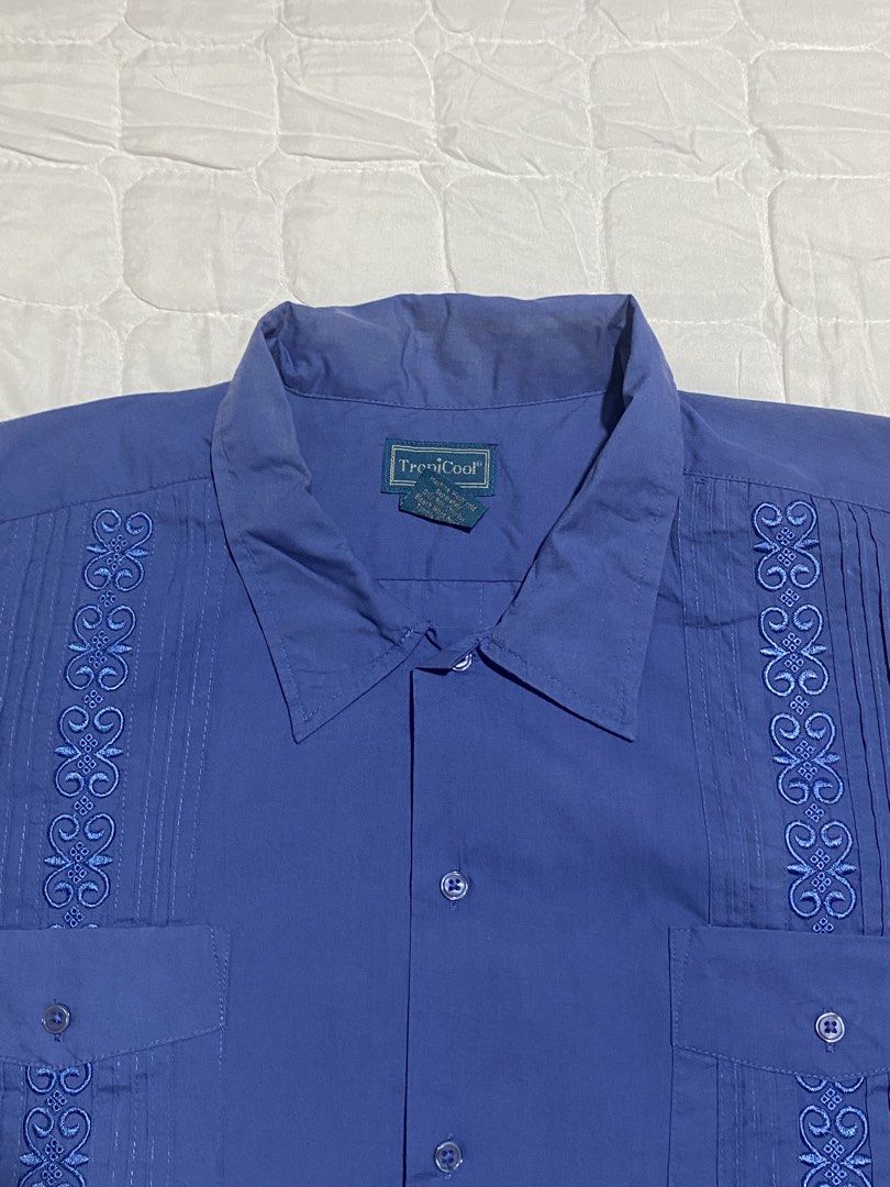 TropiCool Blue Button Up Shirt (Category: Tshirts & Polo Shirts ) located in Quezon City. Submitted by brattybabe (Listing ID 1432674379, Image 3). Description: Color may vary due to lighting Dimes: W: 24.5 L: 28 💳 Mode of payment: GCash, Paymaya, Metrobank, BPI 🚚 Courier: Lalamove, Grab Padala, J&T, or Toktok only. 🫶🏻 The buyer is responsible for the shipping cost. 💲 Payment first before shipping the item. ⛔️ Note: I do not accept returns/r