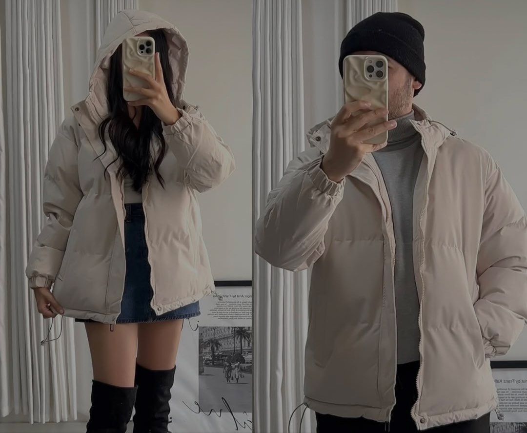 Unisex Uniqlo cream Puffer Jacket (Category: Coats, Jackets and Outerwear) located in Cabanatuan. Submitted by pixiecollections (Listing ID 1432669059, Image 1). Description: Uniqlo Premium Puffer Jacket Men’s: Medium-Large fit Women’s: Medium-XL.