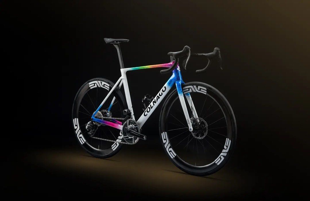 COLNAGO V5Rs STNT RAINBOW FRAMESET (Category: Bicycles) located in Singapore. Submitted by paragon.cycles (Listing ID 1432597803, Image 3). Description: The V5Rs is the latest evolution of the Colnago V Series. Even lighter and more aerodynamic, the V5Rs is the ultimate all-round racing bike, designed to continue dominating the WorldTour with Pogačar and his team-mates. What’s Included: Frame Fork Seatpost Add-on Colnago CC.01 Integrated Handleba