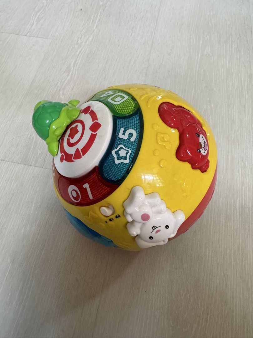 VTech Wiggle & Crawl Ball, Babies & Kids, Infant Playtime on Carousell
