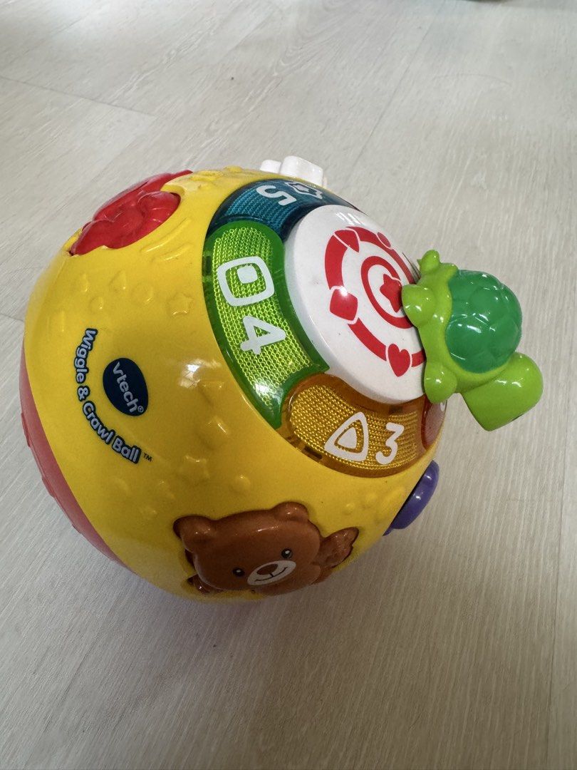 VTech Wiggle & Crawl Ball, Babies & Kids, Infant Playtime on Carousell