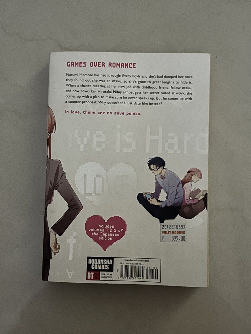 Wotakoi Manga Volume 1 (Category: Comics & Manga) located in Cainta. Submitted by monicanbuyhappiness (Listing ID 1432749728, Image 2). Description: Bought in 2021 (Original) Read once and has been kept on the bookshelf since then. Slight yellowing. RFS: Decluttering MOP: GCash (payment first before shipment) MOD: Lalamove (SF is shouldered by the buyer) LOC: Rizal.