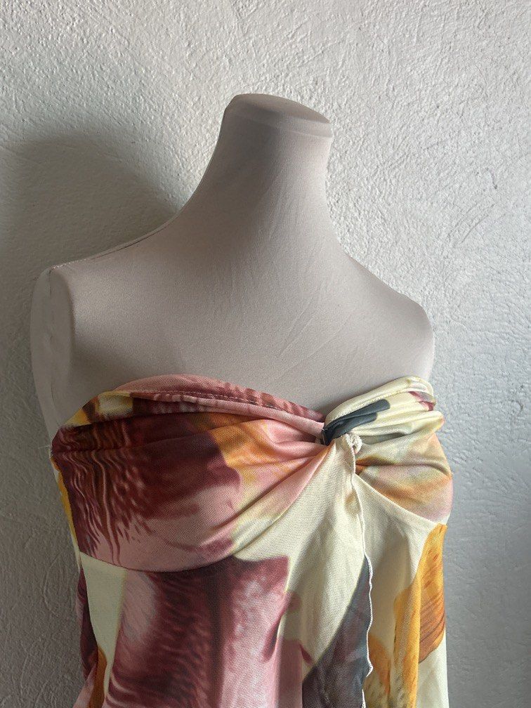 Yellow Summer Coordinates (Category: Sets or Coordinates) located in Indang. Submitted by anjfits (Listing ID 1432628211, Image 2). Description: Like New Used Once Upon a Time To 36 Bust .