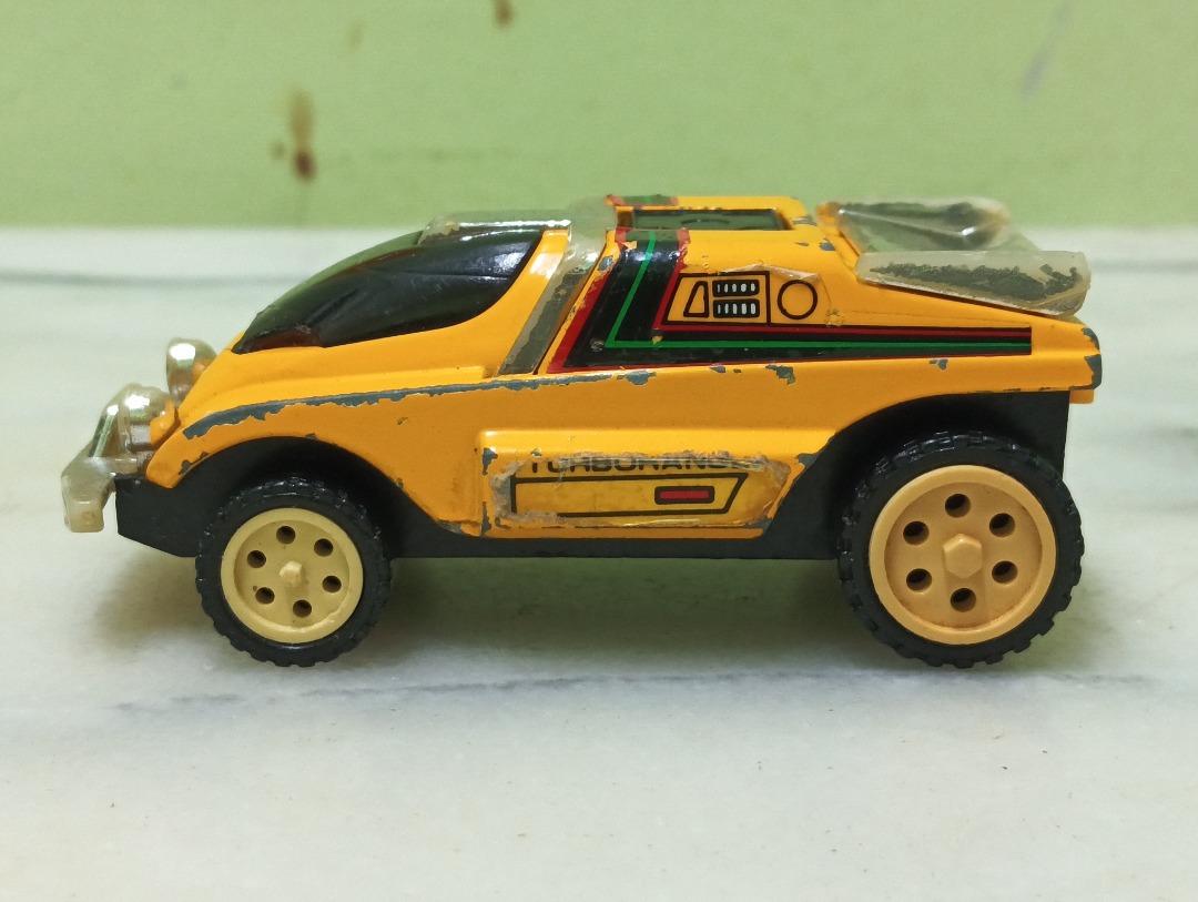 1989 Bandai Japan turboranger yellow rare vintage vtg antik antique ...