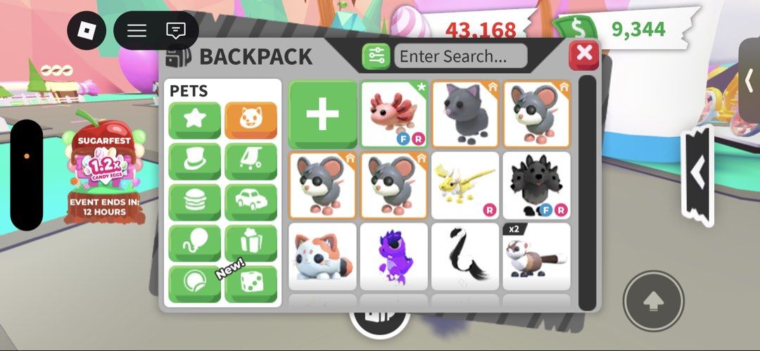 Adopt Me Pets - Axolotl, Cerberus, Mouse, Video Gaming, Gaming ...