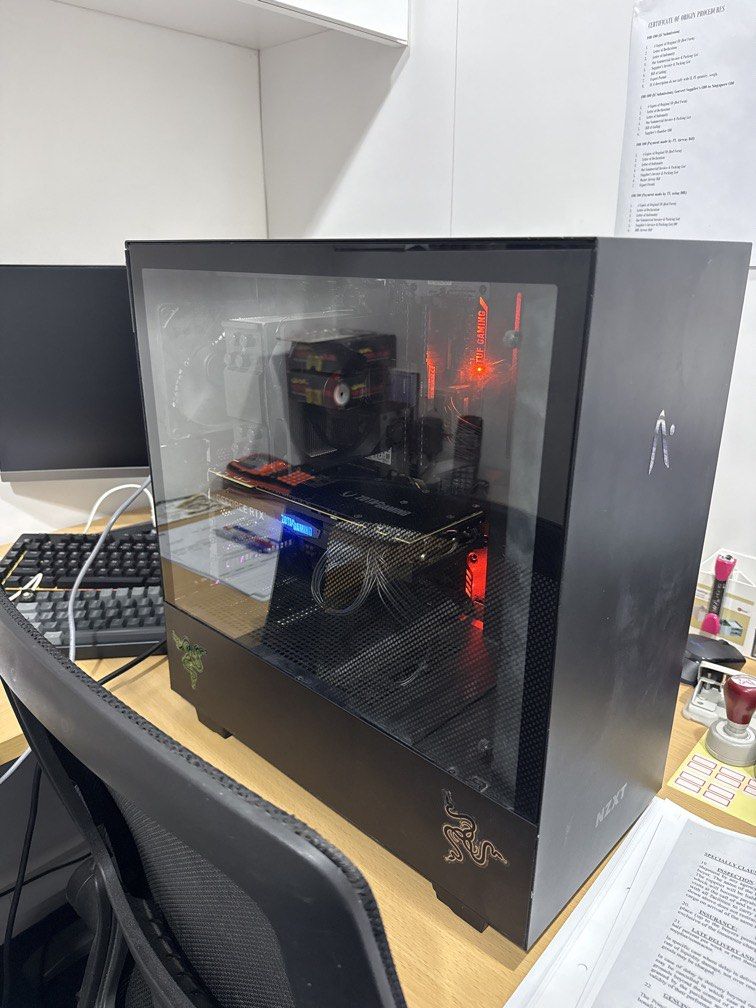 Aftershock I7 8700 / RTX 2080 / 16GB DDR4 / 500GB SSD + 1TB HDD  Gaming Computer. 