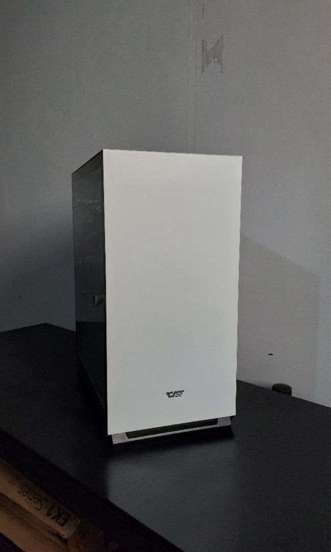 AMD Ryzen 5 4500 Gaming PC (Category: Desktops) located in Bulacan. Submitted by csagaran (Listing ID 1432897849, Image 2). Description: with free attackshark x11 tri-mode gaming mouse (white) • AMD Ryzen 5 4500 am4 3.8GHZ •MSI A320M PRO-VH AM4 DDR4 MOTHERBOARD • KINGSTON NV2 500GB SSD • TEAM ELITE VULCAN Z 16GB 2x8 3600mHz DDR4 • FSP HV PRO 85+ FSP550-51AAC 550 watts 80+ bronze • DARKFLASH DDR12PRO 120mm 3in1 chassis fan • DARKFLASH DLM22 Mid To