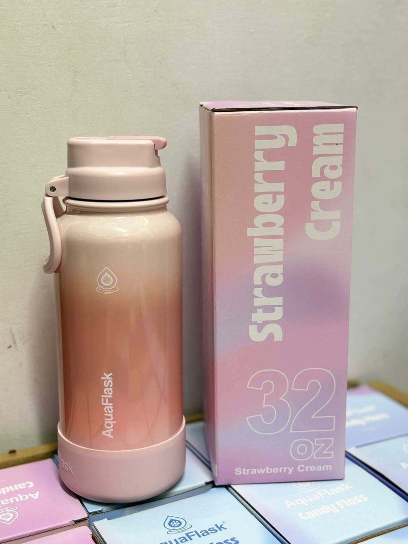 aquaflask candyfloss 32oz tumblers (Category: Water Bottles & Tumblers) located in Manila. Submitted by aglpjs (Listing ID 1432923797, Image 2). Description: aquaflask tumblers 32oz for ₱890 EACH brandnew | ₱1500 srp | FIXED PRICE! - payment first, payo! - avail colors on each pic.