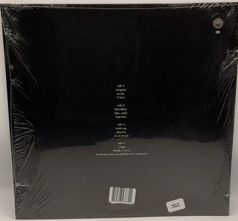 Ariana Grande - Thank U, Next L.E. Pink & Clear Split Colored Vinyl (Category: Vinyls) located in Manila. Submitted by jhenaloymerchandise (Listing ID 1432837285, Image 3). Description: Ariana Grande - Thank U, Next L.E. 2LP = ₱6,500 Pink & Clear Split Colored Vinyl.