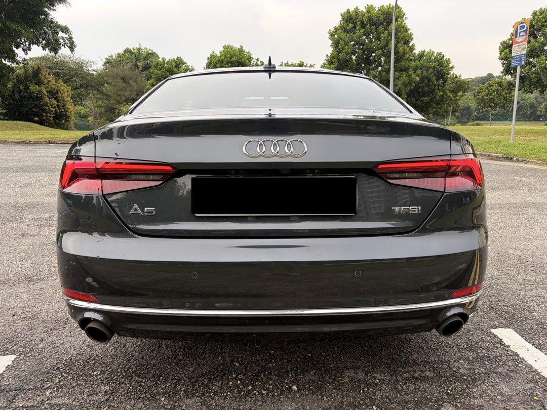 Audi A5 Coupe 2.0 TFSI S tronic Sport (A) (Category: Used Cars) located in Singapore. Submitted by spezi (Listing ID 1432906002, Image 3). Description: Features Nicely done up Coupe! Powerful 2.0L turbocharged engine with silky smooth 7 speed S-tronic DCT transmission producing 187bhp and 270nm of torque. Accessories Upgraded Brembo 6pot BBK with new brake pads, Lemforder lower and upper arms, 034 air intake, turbosmart blow-off valve, 034 turbo 