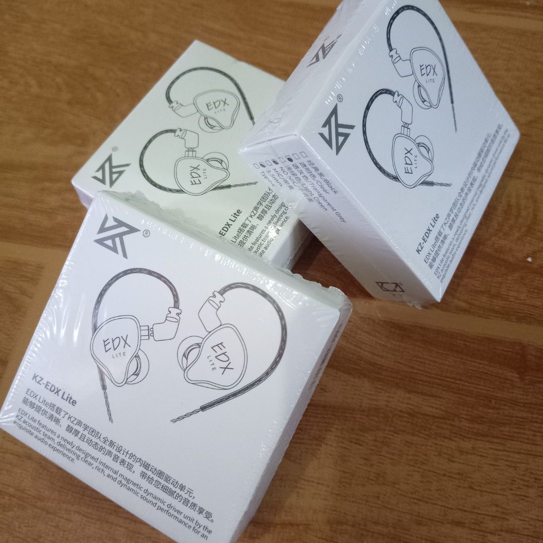AUTHENTIC KZ EDX LITE EARPHONE FOR LIVE CONCERTS WITHOUT MIC (Category: Earphones) located in Manila. Submitted by techtrove0517 (Listing ID 1432801459, Image 2). Description: .