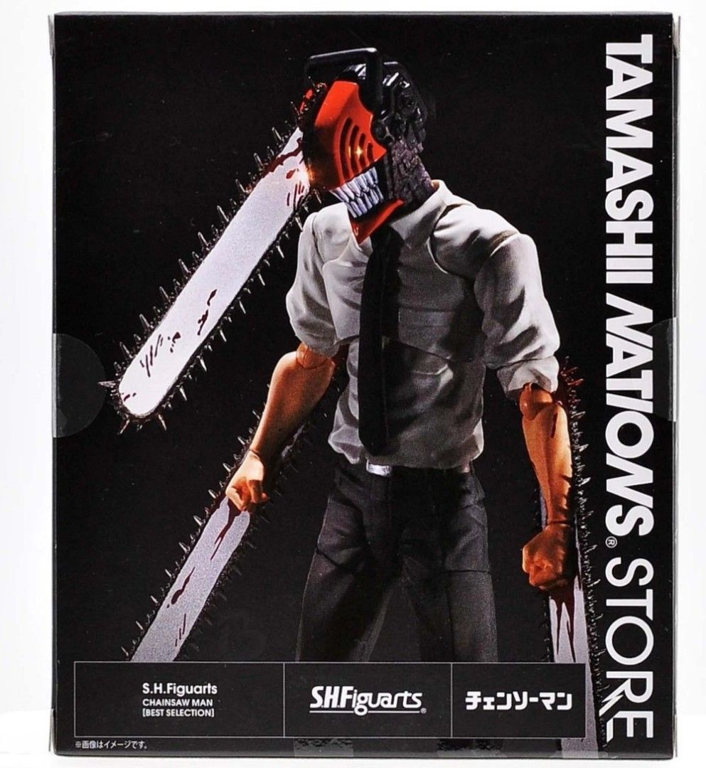BANDAI s.h.figuarts Chainsaw Man Action Figure (Category: Toy Figures) located in Singapore. Submitted by megah0use (Listing ID 1432804417, Image 2). Description: Brand new.