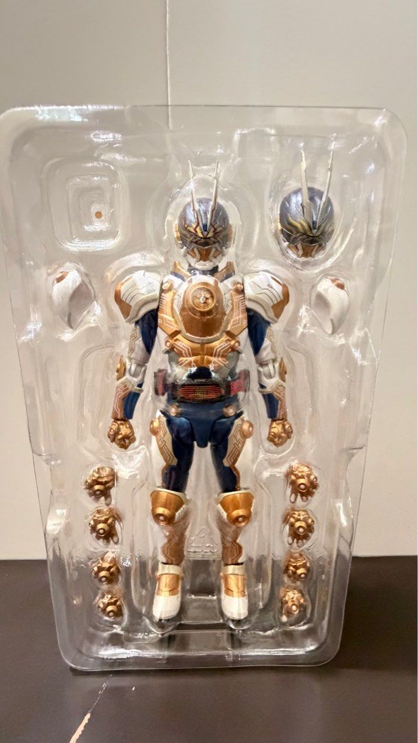 Bandai s.h.figuarts Kamen Rider Gazer Action Figure (Category: Toy Figures) located in Singapore. Submitted by afk_zect (Listing ID 1432890962, Image 2). Description: - Brand new, unopened S.H.Figuarts Kamen Rider Gazer figure. - Features detailed sculpting and articulation. - Includes multiple interchangeable hands. - Comes with accessories. Price is negotiable - Perfect for Kamen Rider fans and collectors..