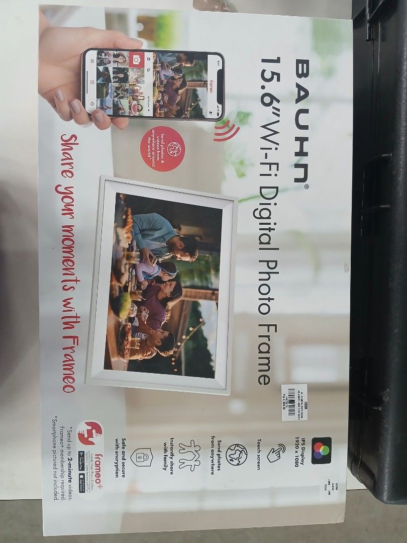 Bauhn 15.6 Wi-Fi Digital Photo Frame (Category: Other Photography Accessories) located in Manila. Submitted by sc_arvin (Listing ID 1432829084, Image 1). Description: .