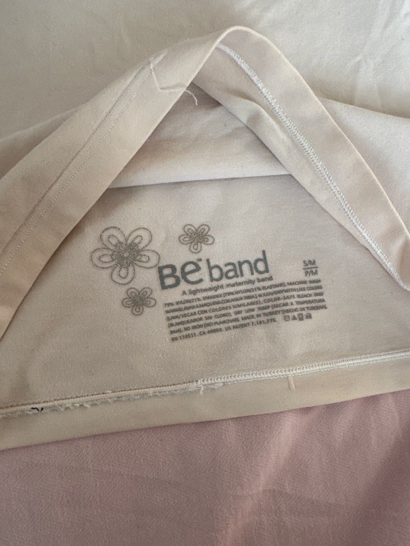 Be band Lightweight Maternity Band S/M (Category: Maternity wear) located in Manila. Submitted by aimelamode (Listing ID 1432867062, Image 2). Description: - Be band maternity band - Size: S/M - Color: Off White - Provides gentle support during pregnancy - Made of soft, stretchy material.