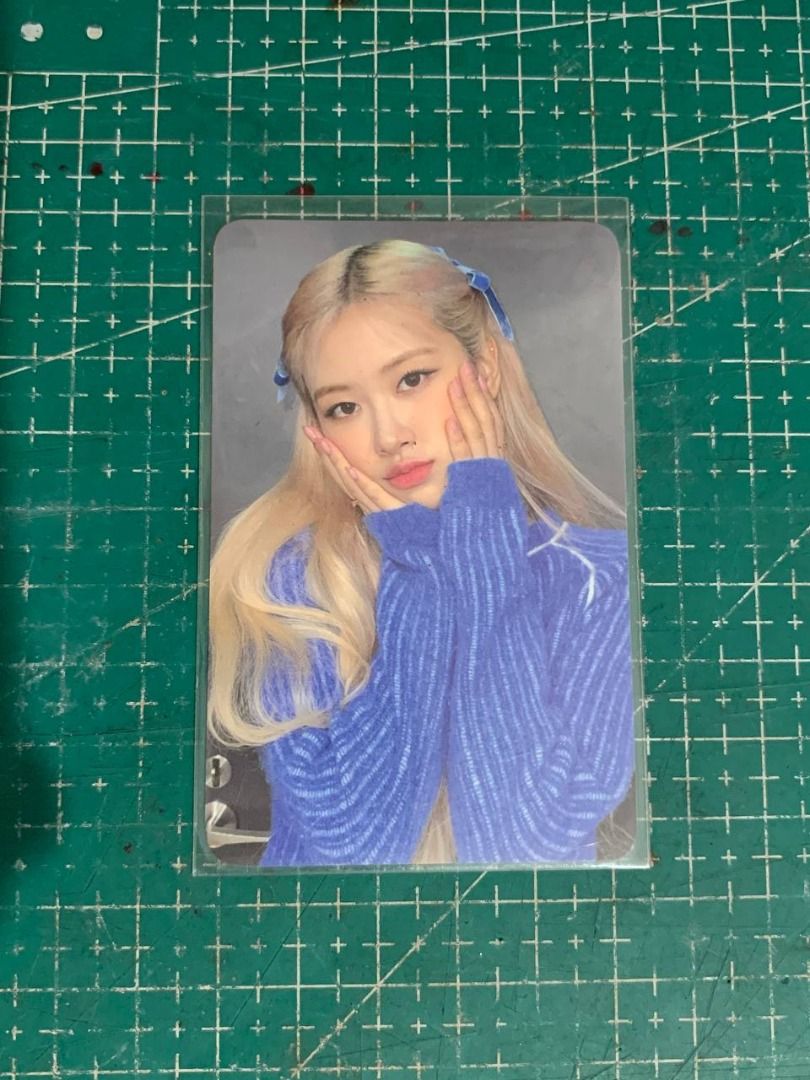 BLACKPINK Rosé Photocard (SET) (Category: K-Wave Merchandise) located in Caloocan City. Submitted by arimisu (Listing ID 1432999063, Image 2). Description: BLACKPINK ROSE - Ktown4u Preorder Benefit POB ✨ Artist: Rose (Blackpink) ✨ Member: Blackpink ✨ Condition: Mint Condition ✨ Version/Album: Rosé First Single Album - R - 💰 Price: ₱250 📍 Location: Muntinlupa City 📦 Mode of Delivery: [J&T / LBC / GGX / Meet-up if available] 💳 Mode of Payment: 