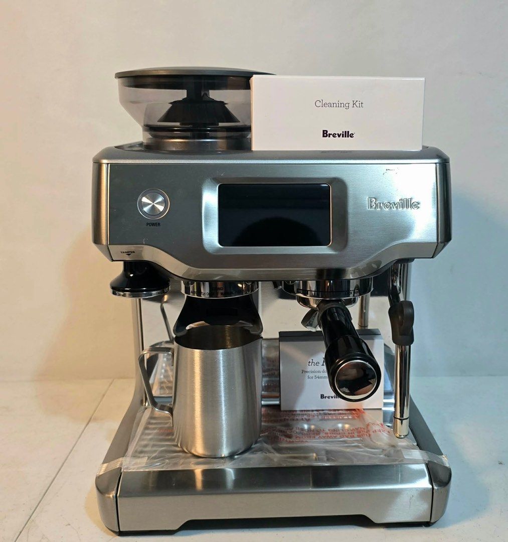 Breville the Barista Touch Espresso Machine (Category: Coffee Machines & Makers) located in Taytay. Submitted by mikz_1303 (Listing ID 1432882850, Image 2). Description: Breville Barista Touch Espresso Machine SRP: 89,999 Brandnew With Warranty Complete accesories Tamper 4 filter cups Milk Jugg Portafilter Water Filter 56k.