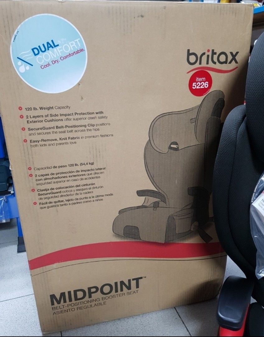 Britax Midpoint Belt-Positioning Booster Car Seat (Category: Car Seats) located in Pasay City. Submitted by golfclubtraderph (Listing ID 1432883995, Image 2). Description: • For Sale • Britax Midpoint Belt-Positioning Booster Car Seat - Brand New - Authentic - Actual pics upon request • Mode of payment - BDO / BPI / Metrobank - GCash • 10,750 Php • Shipping - metro manila via lalamove / grab express - provincial via Ap Cargo / Capex • Pick up - P