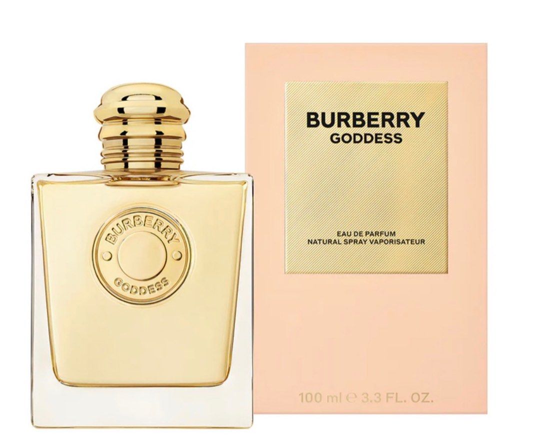 Burberry Goddess Eau de Parfum 100ml (Category: Fragrance & Deodorants) located in Dasmarinas. Submitted by ryscentph (Listing ID 1432834307, Image 3). Description: - Burberry Goddess Eau de Parfum - For women - 100ml bottle - Key notes: Vanilla, lavender, vanilla caviar - Strong sillage - Longevity: Up to 6 hours - Best for daytime wear - Suitable for winter and summer.