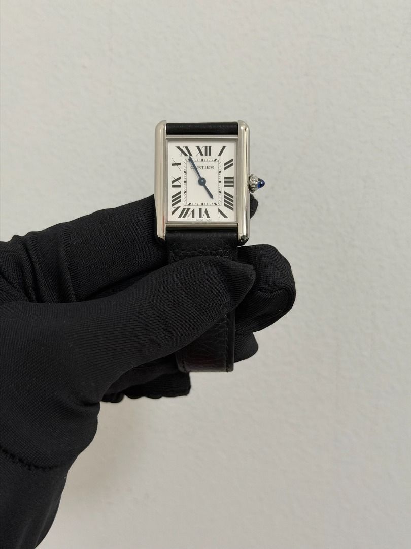 Cartier Tank Must Large Leather (Category: Luxury Watches) located in Quezon City. Submitted by rhyswatchmnl (Listing ID 1432799777, Image 2). Description: Cartier Tank Large WSTA0041 Year 2021 Full Set Condition 9.8/10 San Juan City.