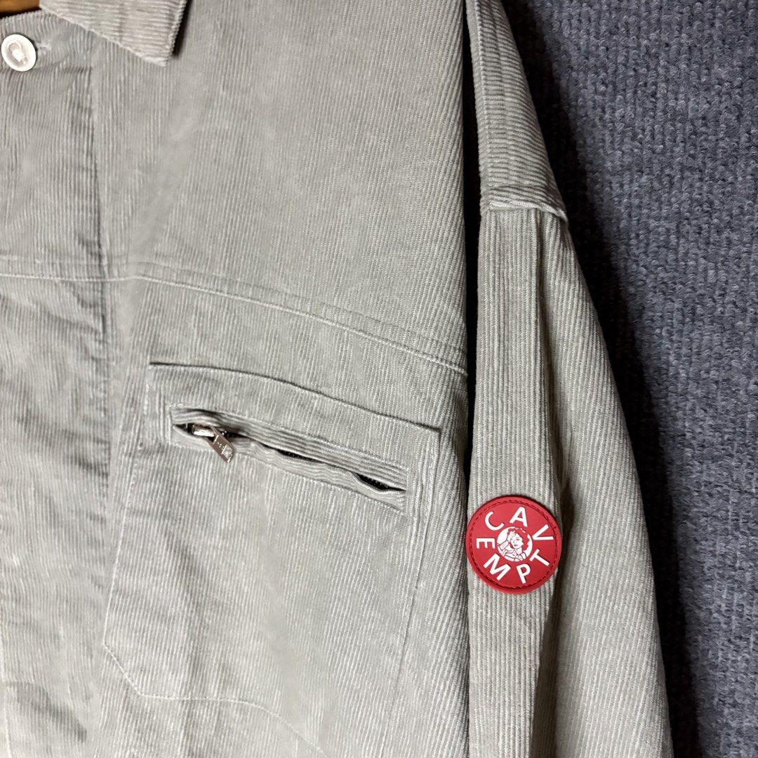 CAV EMPT CORDUROY (Category: Activewear) located in Baguio. Submitted by penpencamantiles (Listing ID 1432955799, Image 2). Description: CAV EMPT CORDUROY ISSUE:ZIPPER CHECK PHOTO 32.5L/27.5W.