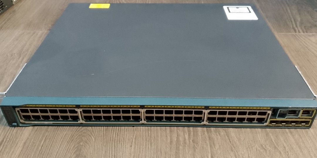 CISCO CATALYST 48PORT / 24 PORT (Category: Office & Business Technology) located in Paranaque City. Submitted by lusub.trading (Listing ID 1432910206, Image 3). Description: ‎CISCO CATALYST 48PORT / 24 PORT ‎ ‎CISCO CATALYST 2960-S SERIES PoE 48port WS-C2960S-48FPS-L - 4,799 ‎ ‎CISCO CATALYST 2960-XR SERIES PoE ‎48port WS-C2960XR-48LPS-I - 4,799 ‎ ‎CISCO C3KX-NM-1G PoE 48port ‎TNY-WS3750X-3560X (A) - 4,799 ‎ ‎CISCO CATALYST 2960-X SERIES PoE ‎24p