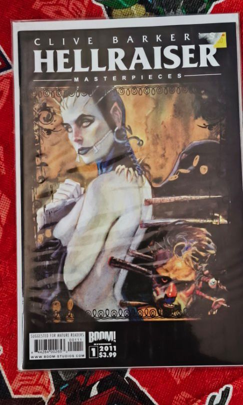 Clive Barker's Hellraiser Masterpieces #1 Comic Book (Category: Comics & Manga) located in Los Banos. Submitted by Kiwi83 (Listing ID 1432862054, Image 1). Description: Shipping: LBC or Lalamove Meetup: BFAR Region 4 Office Los Banos Laguna Payment: Gcash or upon meetup .