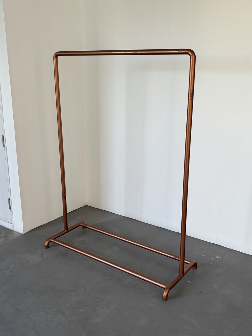 Copper Pipe Clothing/Retail Rack - Steel, Furniture & Home Living ...