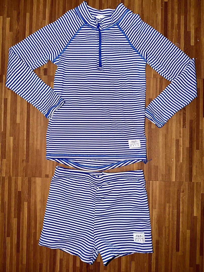 COTTON ON KIDS Rashguard Set (Category: Babies & Kids Fashion) located in Quezon City. Submitted by pets.r.us.manila (Listing ID 1432834754, Image 1). Description: Bought in Singapore Changi Airport Cotton On Kids 4-6yo Light materials QUEZON CITY 0916-4537116.