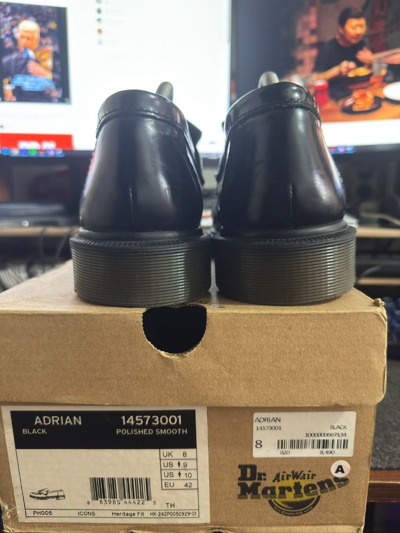 Dr. Martens Adrian Polished Smooth Loafers (Category: Loafers) located in Makati City. Submitted by thatisunique_thrift (Listing ID 1432856405, Image 2). Description: Dr. Martens Adrian Loafers 7k + SF Used less than 5 times.