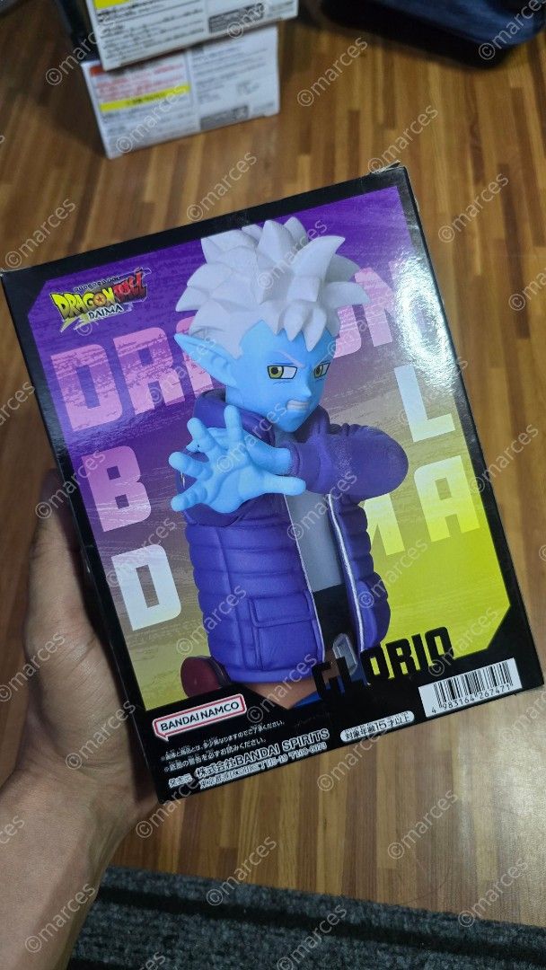 Dragon Ball DAIMA Glorio Figure – Banpresto Bandai Spirits (Category: Figurines & Statues) located in Caloocan City. Submitted by marces (Listing ID 1432960708, Image 1). Description: ✨ Official Banpresto / Bandai Spirits product ✨ From Dragon Ball DAIMA series ✨ Features Glorio character ✨ High-quality sculpt & vibrant colors ✨ Includes themed display panel background 📦 Brand new (sealed in box) 📦 Box in good condition (see photos for details)