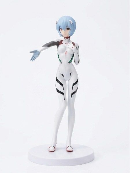 Evangelion - Rei Ayanami (Standard Plugsuit) Figure (Category: Figurines & Statues) located in Baguio. Submitted by swift_treasure.mart (Listing ID 1432935153, Image 3). Description: Evangelion - Rei Ayanami (Standard Plugsuit) Figure Item Details: • Brand/Character: SEGA / Evangelion (Rei Ayanami) • Specs: Standard white plugsuit variant with a round white base. Official SEGA marked prize figure. • Condition: Surplus/Loose. Pre-loved but in exce