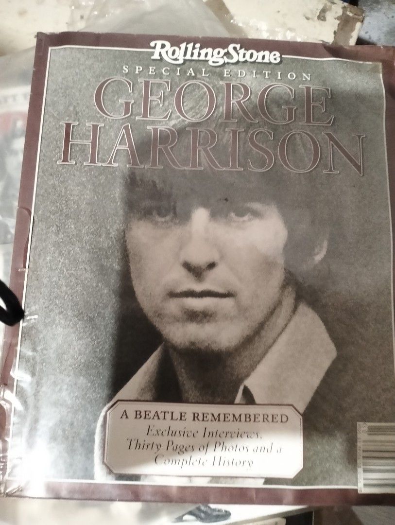 George Harrison (Rolling stone special magazine) tribute (Category: Magazines) located in Manila. Submitted by jhenaloymerchandise (Listing ID 1432817290, Image 1). Description: George Harrison (Rolling stone special magazine) tribute.
