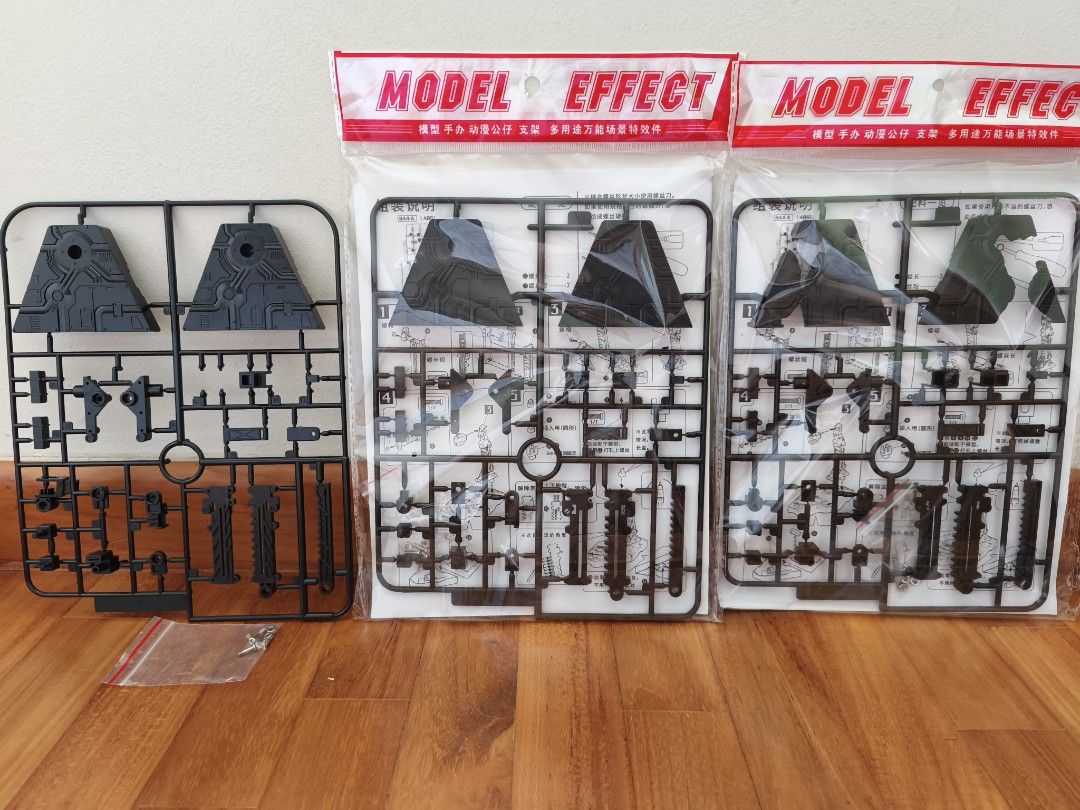 Gundam Action Base (Category: Gundam Model Kits) located in Singapore. Submitted by jenga.84 (Listing ID 1432864407, Image 1). Description: Bundle of 3 Brand new action base stand for model kits. Ready to assemble and perfect for displaying your Gundam or other mecha models. Note certain defects as tagged in the photos. .