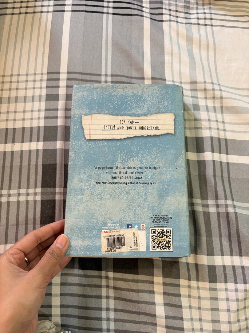 (HB) PLAYLIST FOR THE DEAD by Michelle Falkoff (Category: Storybooks) located in Legazpi City. Submitted by risureads (Listing ID 1432812611, Image 3). Description: RFS: Decluttering books I don’t remember this book anymore and I think I’ve outgrown the books I read in high school that I don’t feel any attachment to them anymore. ☹️ MOP: Gcash/ Bank Transfer (Maribank; BDO).