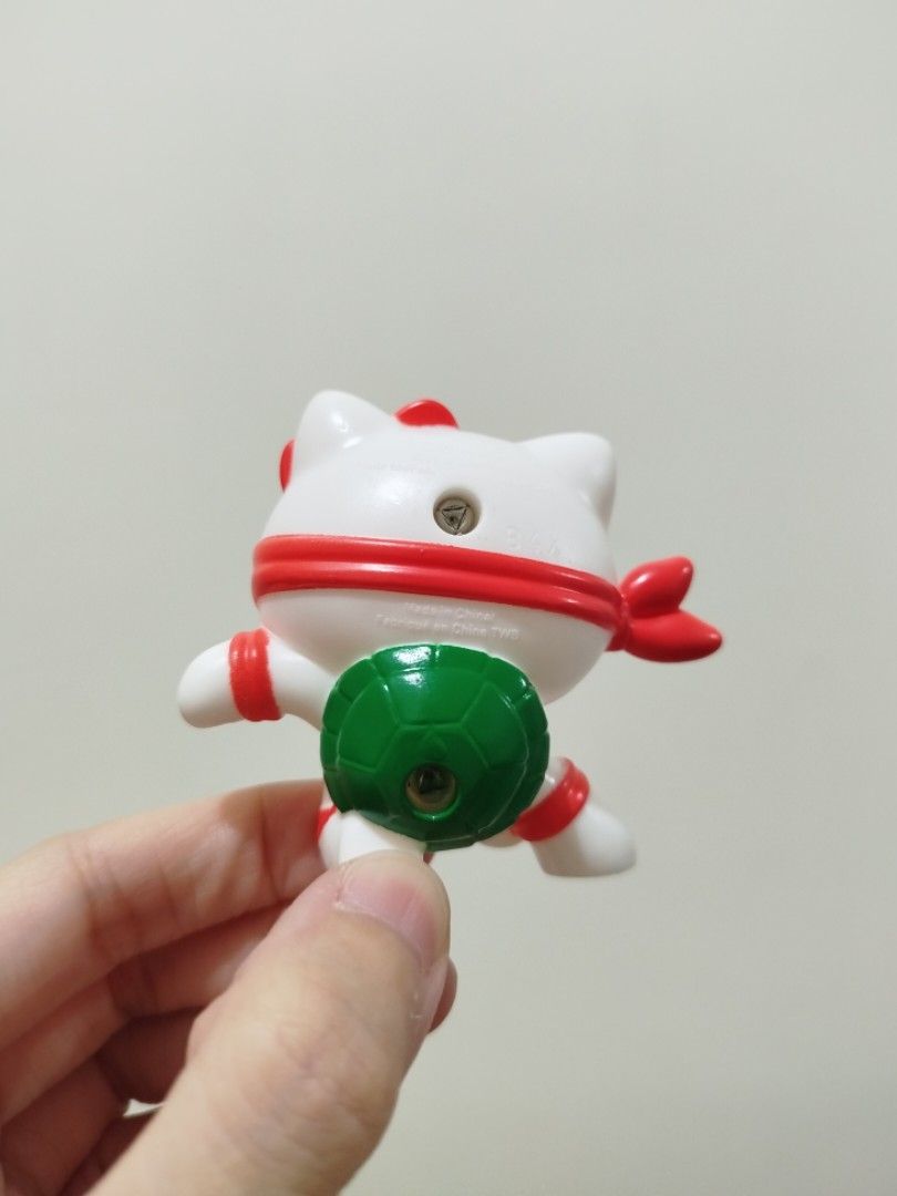 Hello Kitty x Raphael - McDo Happy Meal (Category: Designer & Blind Box Toys) located in Quezon City. Submitted by luckycitrine (Listing ID 1432906508, Image 3). Description: - Hello Kitty Ninja Turtles collab - Brand new, bought then stored, never displayed - Lowest price in Carousell - Ships via Grab/Lalamove from Novaliches.