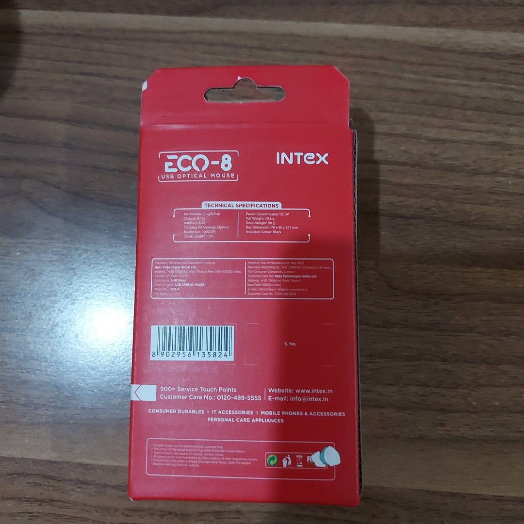 INTEX ECO-8 USB Optical Mouse (Category: Mouse & Mousepads) located in San Fernando. Submitted by ristaurants (Listing ID 1432933538, Image 2). Description: .