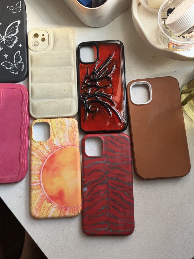 iphone 11 cases (Category: Cases & Sleeves) located in Manila. Submitted by hemera22 (Listing ID 1432883087, Image 3). Description: iphone 11 cases 8 cases Take all for 350 pesos Negotiable for sure buyer Lalamove/JnT Sf shouldered by the buyer Can do meetup at LRT 2 stations.