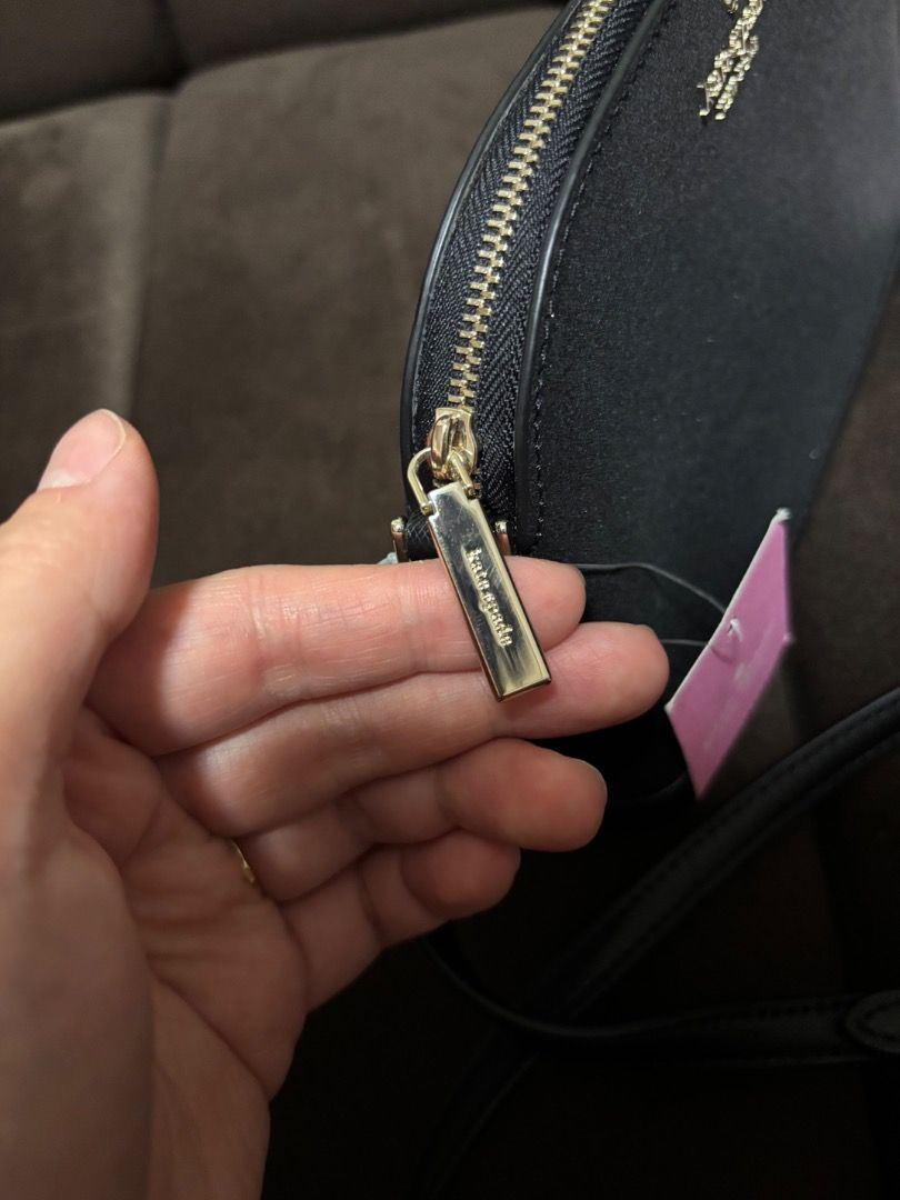 Kate Spade Tinsel Small Dome Crossbody (Category: Cross-body Bags) located in Caloocan City. Submitted by estjustine (Listing ID 1432852105, Image 2). Description: * measurements: 8" W x 5.4" H x 2.5" D * mini crossbody bag * never been used, with tags still on * new, perfect condition * limited edition glitter fabric design with saffiano pvc trim * guaranteed authentic from the US.