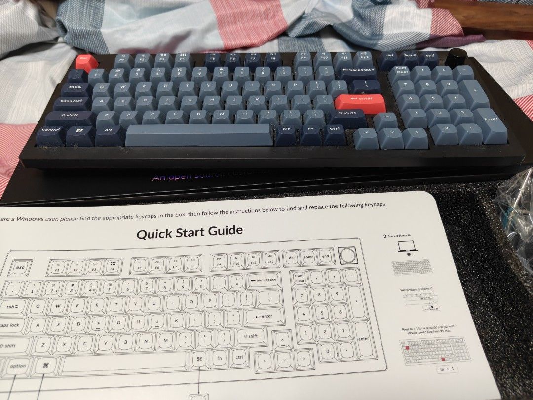 Keychron V5 Max Wireless Mechanical Keyboard - Black458258240672245764