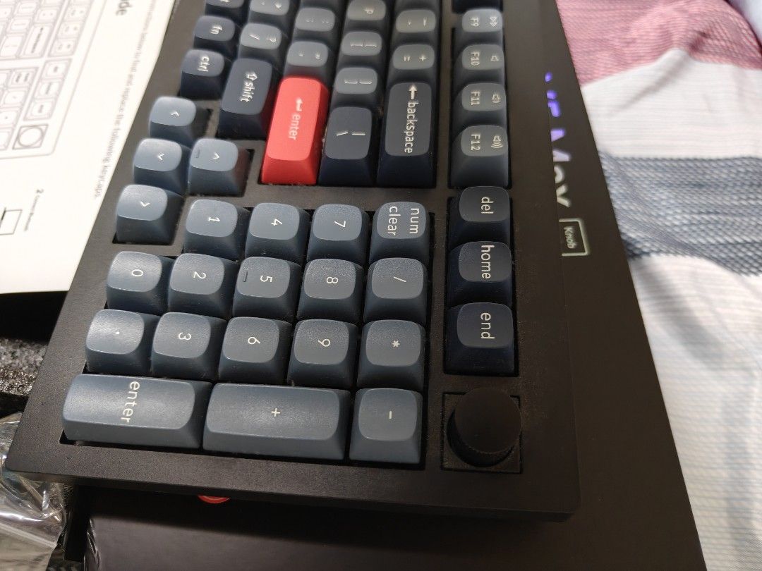 Keychron V5 Max Wireless Mechanical Keyboard - Black458258240672245762