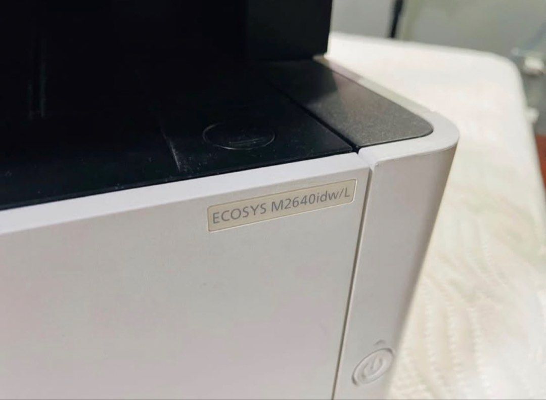 Kyocera ECOSYS M2640idw/L Multifunction Printer (Category: Printers, Scanners & Copiers) located in Manila. Submitted by alexisjose91 (Listing ID 1432937562, Image 3). Description: - Kyocera ECOSYS M2640idw/L Multifunction Printer - Control panel with copy, duplex, and zoom functions - Paper selection and collate features - In good working condition - Includes toner cartridge.