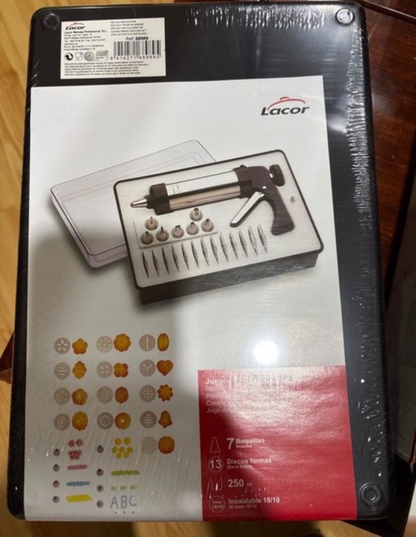 Lacor cookie press set448355070494658560