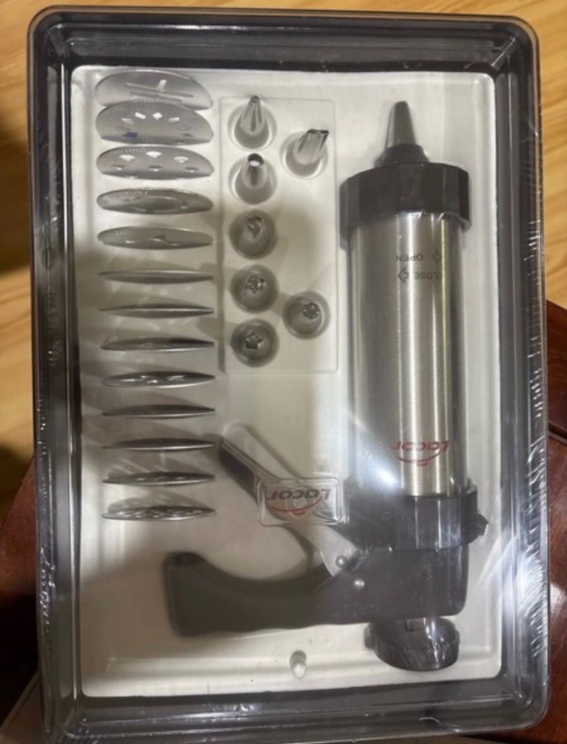 Lacor cookie press set448355070494658561