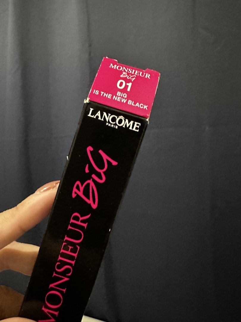 LANCOME MASCARA (Category: Makeup) located in Pasig City. Submitted by jngscollection (Listing ID 1432879945, Image 2). Description: LANCOME MONSIEUR BIG #1 10ml.
