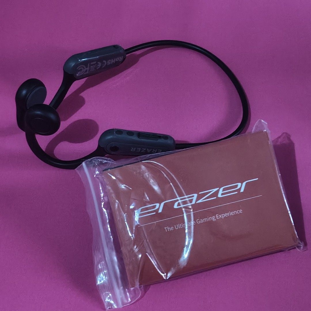 LENOVO ERAZER BONE CONDUCTION 🎧 (Category: Headphones & Headsets) located in Paranaque City. Submitted by powerzone0517 (Listing ID 1432814141, Image 2). Description: .