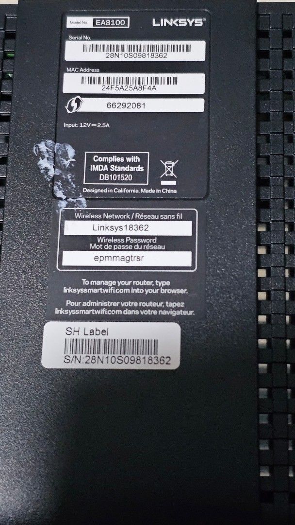 Linksys EA8100 Wireless Router459068009381908481